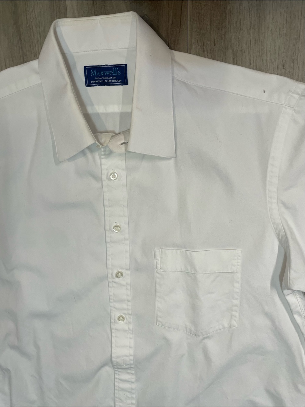 Basics White Button-Down